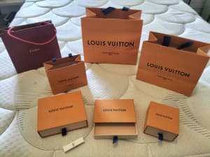 Louis Vuitton, Storage & Organization, 4 X Louis Vuitton Empty Gift Box  Magnetic Medium Authentic Total 4 Boxes