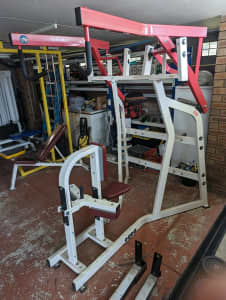 Lat Pulldown / High Row Gym Machine