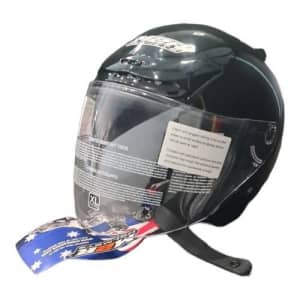M2r Black Motorcycle Helmet 058300000319