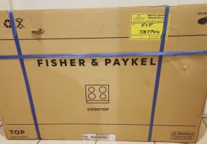 Fisher & Paykel 3 Burner Natural Gas on Glass Cooktop