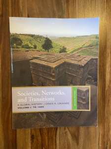 Societies, Networks, and Transitions Vol 1 by Craig A Lockard