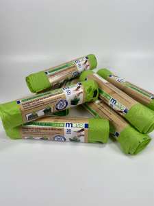 Maze compostable bags made of vegetable material (9 rolls of 20 bags)