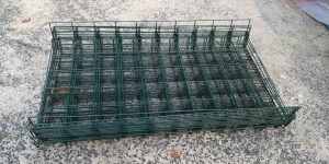 Greenhouse wired shelf covers good condition
