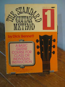 The Standard Guitar Method by Dick Bennett (1965) Made in U.S.A