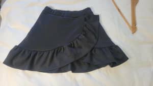 Pretty Little Thing black skirt with frill detail