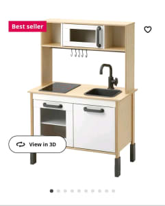 IKEA Toy Kitchen AND Art Easle 