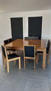 Dining table 8 seater plus matching coffee table
