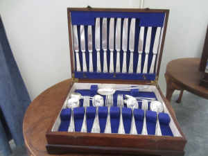 Silver Cutlery Set in box