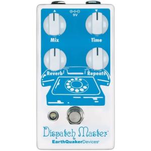 earthquake dispatch master delay/reverb guitar pedal