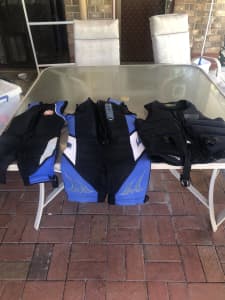 Wetsuits and vest