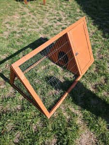 Rabbit Hutch ,timber with mesh area