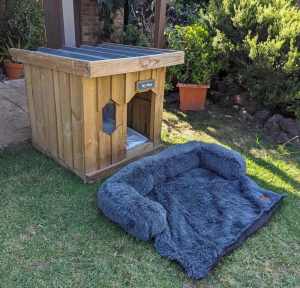 🐶 My House Dog Kennel / Hinged Colorbond Roof with Soft Pet Bed 🐕