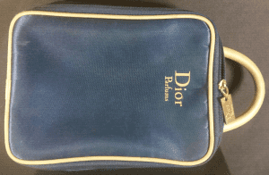 New Ex Demo Dior Perfumes Blue Cosmetic Bag Last 1 in Showcase!!