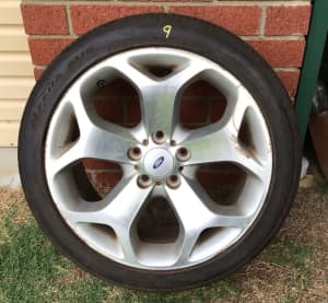 Ref 9 Ford Falcon BA BF FG rims and tyres 235/40/18 