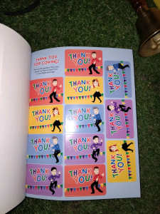 The Wiggles party book.