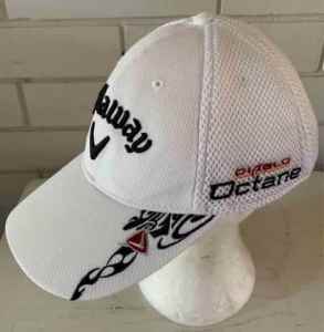 White callaway golf cap