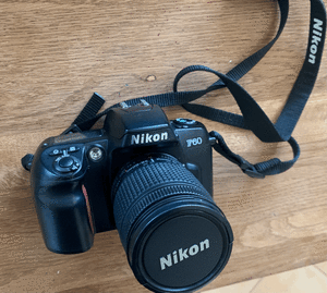 Nikon F60 Camera & Nikon AF Nikkor 28-80 Lens & Vangard Case