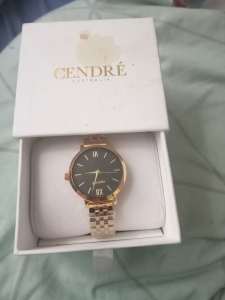 Cendre womens gold watch
