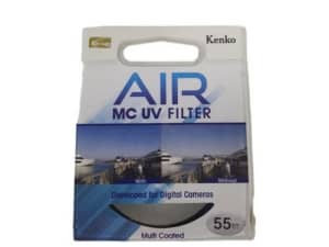 Kenko Air Mc Uv Filter 55mm Black Lens Filter 182385