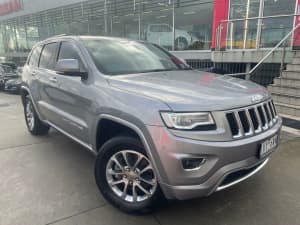2013 Jeep Grand Cherokee WK MY2014 Overland Silver 8 Speed Sports Automatic Wagon