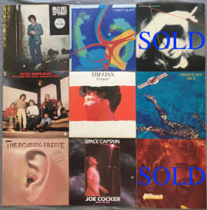 Various 70s And 80s Vinyl Lp Issues
