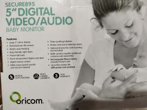 Omicron digital video and audio baby monitor
