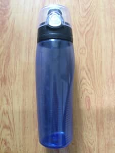 Thermos Nissan Intak Hydration Water Bottle with Meter, Blue 