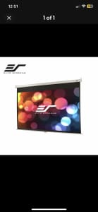 Elite screen 92inch projector screen