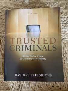Trusted Criminals textbook