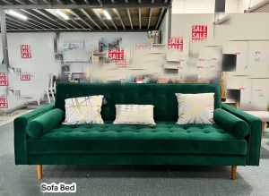 Brand New Velvet Sofa bed Green, Pink, Black, Orange color on sale