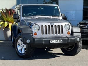 2013 Jeep Wrangler JK MY2013 Sport Silver 5 Speed Automatic Softtop