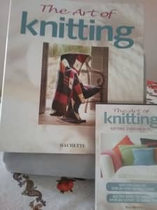 The Art of Knitting by Hachette (11 Booklets sold as one )