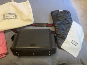 Authentic Gucci baby changing bag