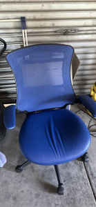Blue Desk Chair