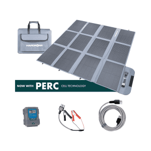 💥 Hardkorr 300W Portable Solar Blanket with 20A Solar Regulator