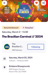 Brazilian Carnival 2024 Brisbane Showgrounds