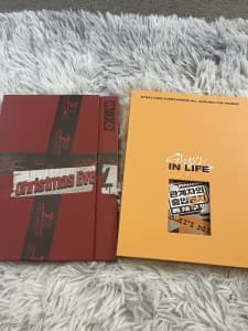 Kpop album stray kids in life and Christmas eveL