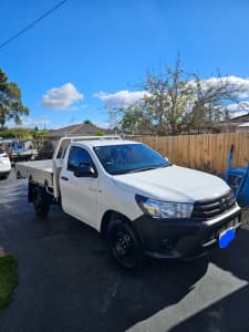 2021 TOYOTA HILUX WORKMATE 5 SP MANUAL C/CHAS 25000kms