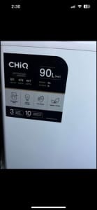 90l bar fridge