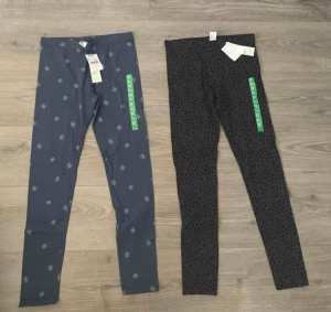 (Brand new with tags) 2 x girls leggings bundle (size 12)