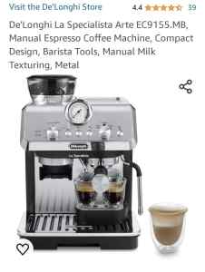 Delonghi coffee machine la specialista Arte like new 