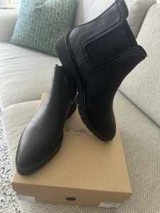 Wittner Nappa Ankle Boots Black