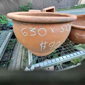 Large terracotta pot $90.00