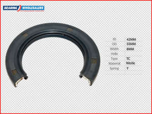 Bearing Wholesalers Driveline Rear Wheel Bearing Seal - 401353N