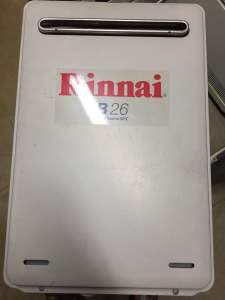 Rinnai B26 continuous Natural gas hot water heater excellent working
