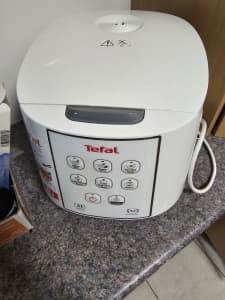Rice cooker $60, microwave $30