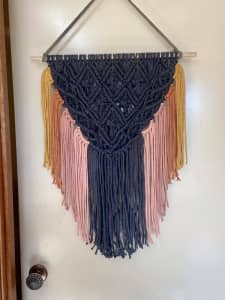 For Sale - Large handmade macrame wall hanging
