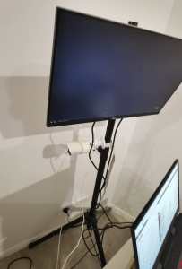 Monitor Stand with adjustable height, floor stand