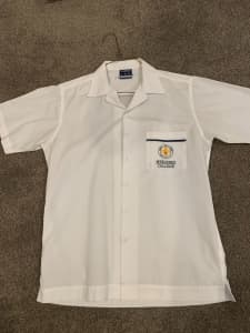 Mercedes College Boys School Shirts - long & short sleeve (size 18)