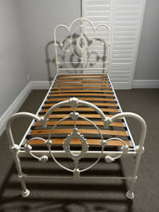 Laura Ashley wrought iron single bed